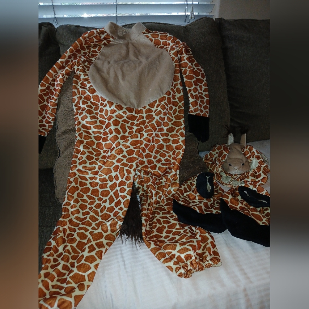 Giraffe Print Toddler One Piece Costume